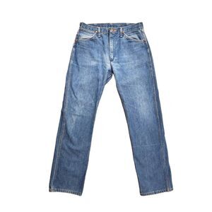 Wrangler Men's Straight Jeans - Blue